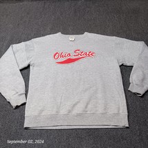 Ohio State Sweatshirt Adult Medium Gray - Red Oak Sportswear V Stitch - $23.87 CAD