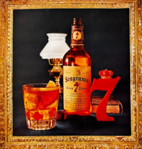 1962 Seagram&#39;s 7 Crown Advertisement Whiskey Vintage Distillery Liquor D... - $24.99