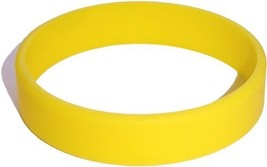 Child Size Yellow Wristband for Kid One Silicone Bracelet [Jewelry] - £2.06 GBP