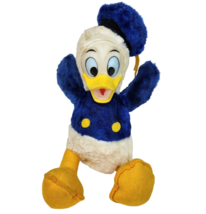 Vintage Walt Disney Character Rubber Face Donald Duck Stuffed Animal Plush Toy - £59.65 GBP