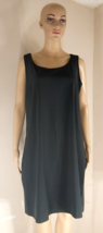 Columbia Omni Wick Black Sleeveless Shift Sports Athletic Dress Womens Large - $33.99