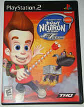 Playstation 2   The Adventures Of Himmy Neutron Boy Genius Jet Fusion (Complete) - £11.79 GBP