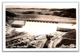 RPPC Grand Coulee Dam Antenna Vista Coulee Wa Ellis Foto 1917 Cartolina R5 - £3.91 GBP