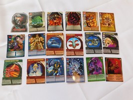 Lot of 18 Collector Trading Cards Bakugan Battle Brawlers Spin Master Zenthon Ti - £16.18 GBP