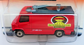 Intergalactic Research Red TV News Truck Van, Still New on it&#39;s Card, fr... - €9,46 EUR