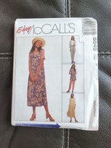 1997 Easy McCall&#39;s 8846 Misses Unlined Vest Jumper Top Pant Sewing Patte... - $12.34