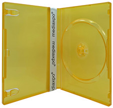 Standard Clear Orange Color Single Dvd Cases - £12.57 GBP+