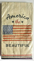 4th Of July Flag Buffet Paper Napkins Guest Towels 20 Ct Set of 2 Vintag... - $22.42