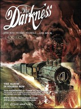 The Darkness One Way Ticket to Hell and Back 2005 album ad print - £3.39 GBP