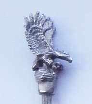 Collector Souvenir Spoon USA Colorado Springs Air Force Academy Eagle - £11.96 GBP