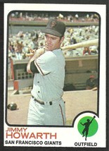 San Francisco Giants Jimmy Howarth 1973 Topps Baseball Card #459 - £0.77 GBP