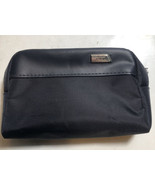TUMI for Delta  Zip Pouch Travel Case Cosmetic Bag Empty Navy 6.5” x 4”x... - £7.18 GBP