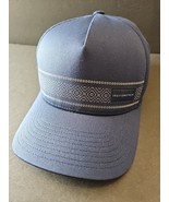 TRAVISMATHEW LA Contenta Golf Club Better Views Fitted Gold Hat Blue Men... - $15.29