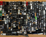 Lot of 217 Vintage, Flip, &amp; Smart phones Samsung, Motorola, Nokia, Apple... - £477.40 GBP