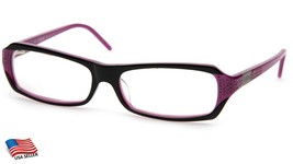 Gianfranco Ferre GF24803 Black Purple Eyeglasses Glasses 53-15-130 B27mm Italy - £34.47 GBP