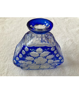 Beautiful Cobalt Blue   Glass  6  &quot;  Flower Floral Vase - £28.93 GBP