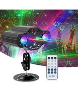 Dj Disco Lights, Stage Laser Light Projector, 2 Rgb Led Multiple, Home D... - £37.39 GBP