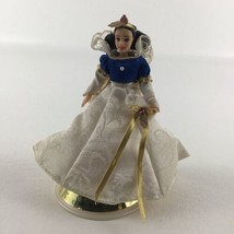 Walt Disney Petite Holiday Princess Snow White Doll Bell Vintage 1998 Ma... - $19.75