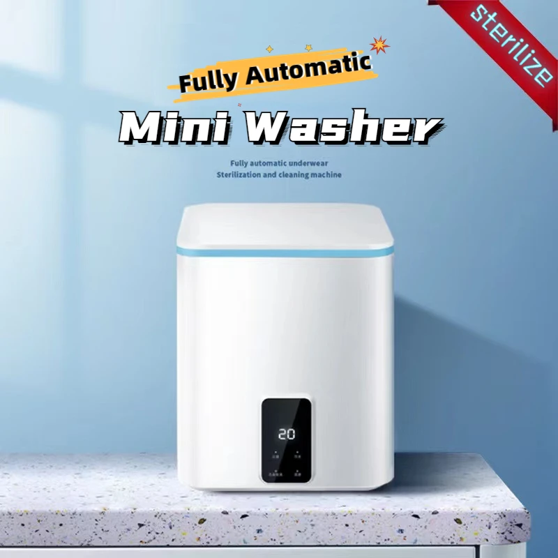 Fully Automatic Mini Washer Underwear Underpants Small Cleaning Machine ... - $378.69+