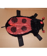 Halloween Pet Costume Ladybug Light Up Eyes Small Fits 10&quot; To 13&quot; Dog 70L - £7.88 GBP