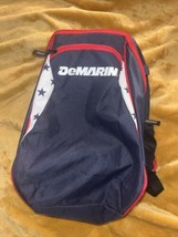 DeMarini Bag Baseball Softball Backpack Room For 2 Bats Sports Red White... - $28.05