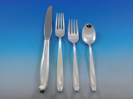 Silver Sculpture by Reed and Barton Sterling Silver Flatware Set Service... - $35,048.30 MXN