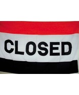CLOSED FLAG FL023 flags banners advertisement banner 3 x 5 large sign cl... - €5,72 EUR