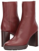 $550 Aquatalia Women&#39;s Isla Leather Zip Designer Boots 9.5 NEW IN BOX - £135.67 GBP