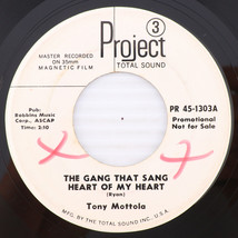 Tony Mottola – The Gang That Sang Heart Of My Heart 1960 45rpm Record PR... - $16.65