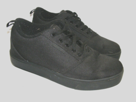 Heelys Men Size 8 M Black Wheeled Sneaker Skater Lace Up  Shoes Pro 20 - £32.87 GBP