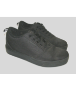 Heelys Men Size 8 M Black Wheeled Sneaker Skater Lace Up  Shoes Pro 20 - £33.04 GBP