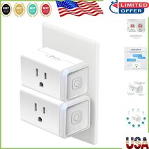 Compact Smart Home Outlet: Remote Control Plug Compatible with Alexa &amp; G... - $39.86 CAD