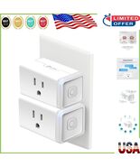 Compact Smart Home Outlet: Remote Control Plug Compatible with Alexa &amp; G... - $526.10 MXN