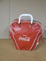 Vintage Coca Cola Bowling Ball Bag Carrying Case Rare vinyl Promo - $251.17