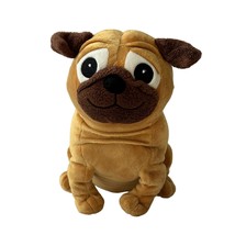 Kohls Cares Yip Snap Yap Brown Pug Dog Puppy Plush Stuffed Animal Toy - £7.74 GBP
