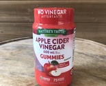 Nature&#39;s Truth ORGANIC Apple Cider Vinegar (75 Gummies) EXP 5/24 - £9.71 GBP