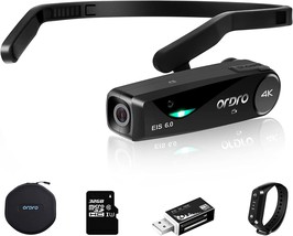 Ordro EP6 Plus 4K Video Camcorder Wearable Vlog Camera, Vlog Video Camera UHD - £145.47 GBP