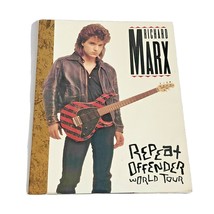 Richard Marx 1990 Repeat Offender World Tour Souvenir Program Book AT&amp;T - £38.83 GBP