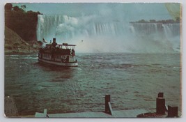 American Falls Maid Of The Mist Niagara Falls Canada Vintage Postcard - $6.90