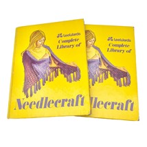 Lee Wards Complete Library of Needlecraft Vol 1 &amp; 2 Hardcover Books 1975 - £9.49 GBP