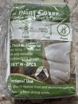 Set Of Two Outside Plant Covers 2.8 Ounce Thick 72“ X 47“ - $17.80 CAD