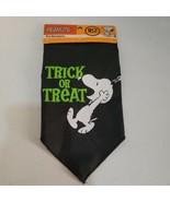 Peanuts Snoopy 50 Years Trick or Treat Black Pet Bandana - $4.95