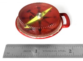 Vintage Explorer / Secret Agent Plastic Toy  2&quot; Pocket Working Compass - £6.77 GBP