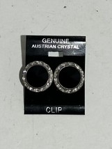 Vintage Australian Crystal Earrings ~ Classic Clip-Ons! - £14.69 GBP