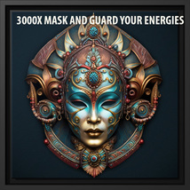 3000X 7 SCHOLARS MASK & PROTECT YOUR ENERGIES  WORK MAGICK RING PENDANT image 2