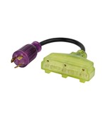 Reliance Controls Color Connect 12/3 SJTW 125 Volt 12 inch L Splitter Co... - $28.26