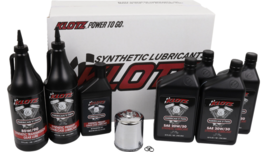 Klotz Premium Full Synthetic 20w/50 Oil Change Kit w/Filter For Harley-Davidson - £102.22 GBP