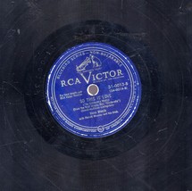 RCA Victor 78 RPM Record - Bibbidi-Bobbidi-Boo,&amp; So This Is Love - £3.98 GBP
