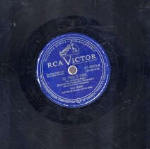 RCA Victor 78 RPM Record - Bibbidi-Bobbidi-Boo,&amp; So This Is Love - $4.60