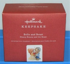 2019 Hallmark BELLE and BEAST Walt Disney PRECIOUS MOMENTS Ornament BEAU... - £87.83 GBP